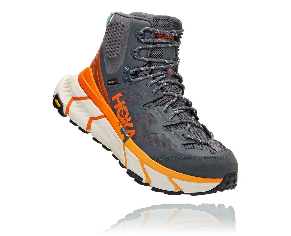 Hoka TenNine Hike GORE-TEX Stabilné Topánky Panske Tmavo Siva/Oranžové SK-7140692